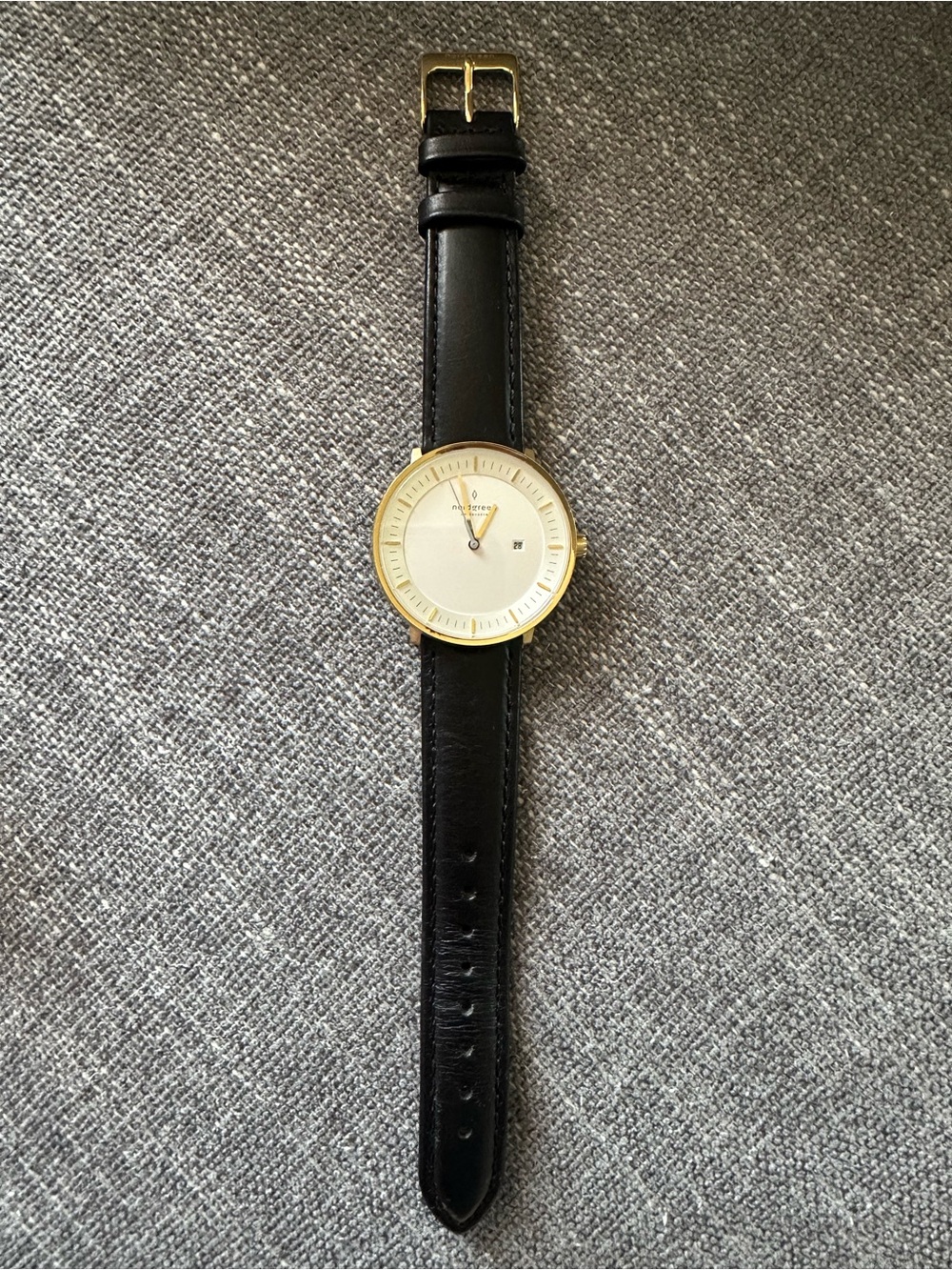 Women’s Nordgreen Leather Black Watch